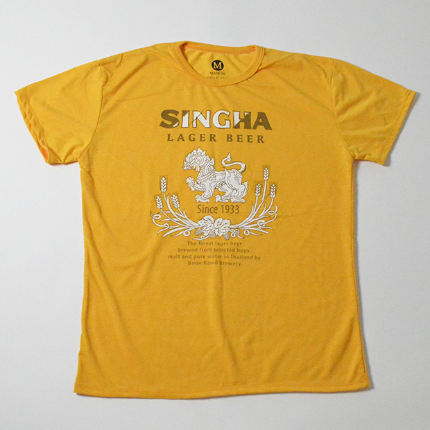 SINGHA BEER Tシャツ【イエロー】